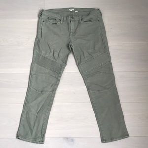 J. Crew Stretch Moto Jeans